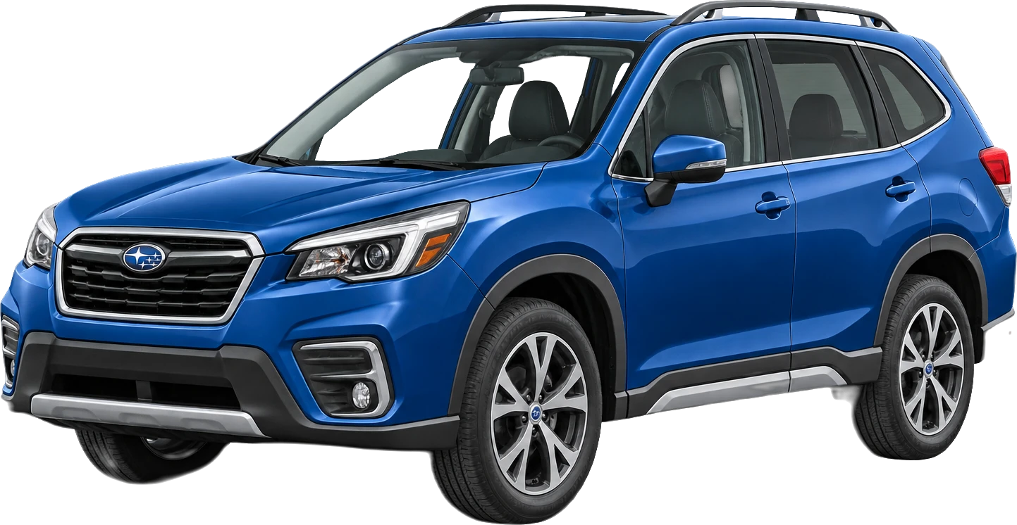 Blue Subaru Forester SUV